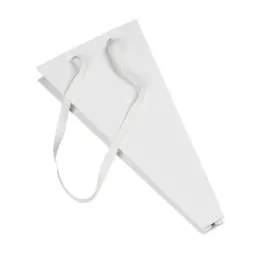 Flower Carrier Bag Whie